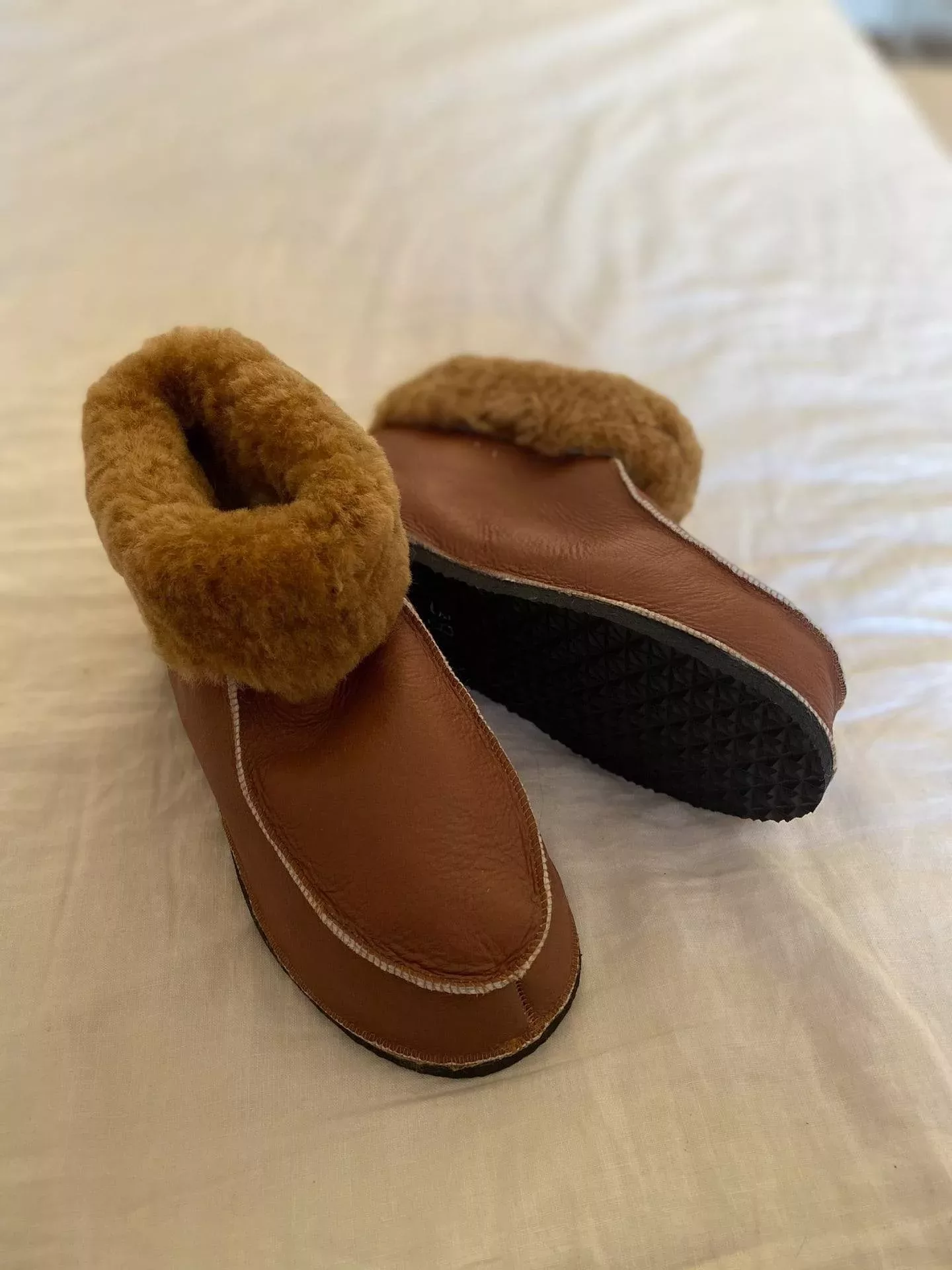 chaussons camel